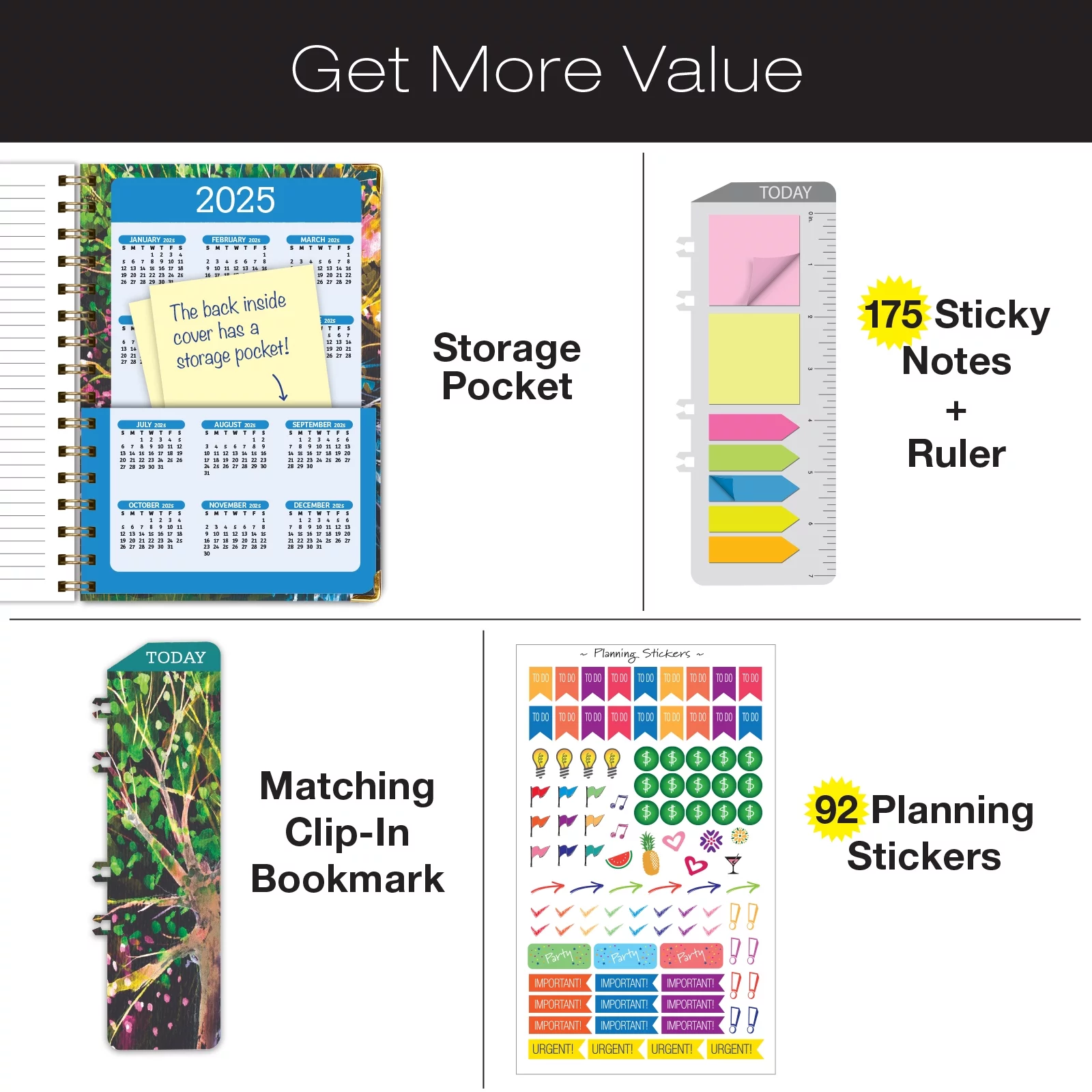 Hardcover CY 2024 Fashion Planner - 5.5