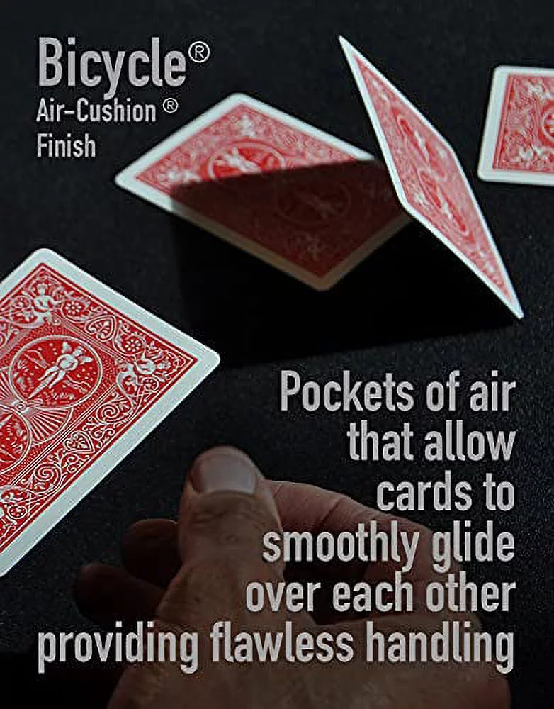 Bicycle Playing Cards, Jumbo Index, 12 Pack,Red & Blue