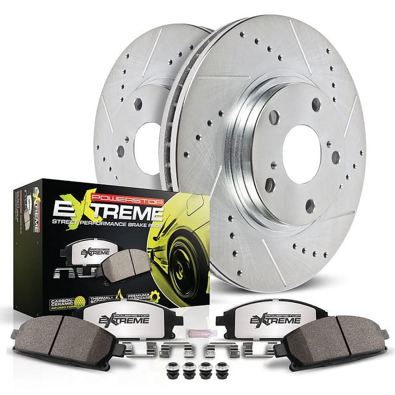 Power Stop K241-26 Z26 Street Warrior Performance Upgrade Kit -Front
