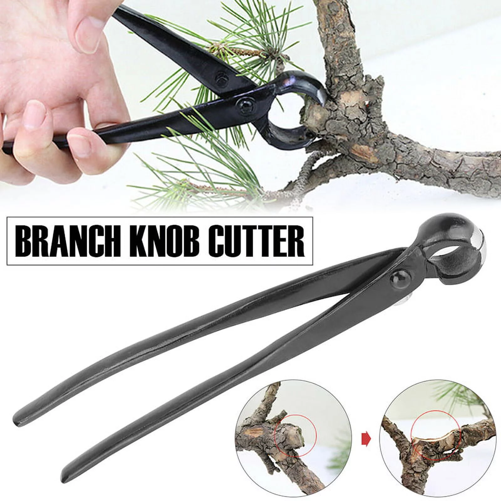 Round Edge Cutter Beginner Bonsai Tools Multi-Function Branch Cutter Knob Cutter
