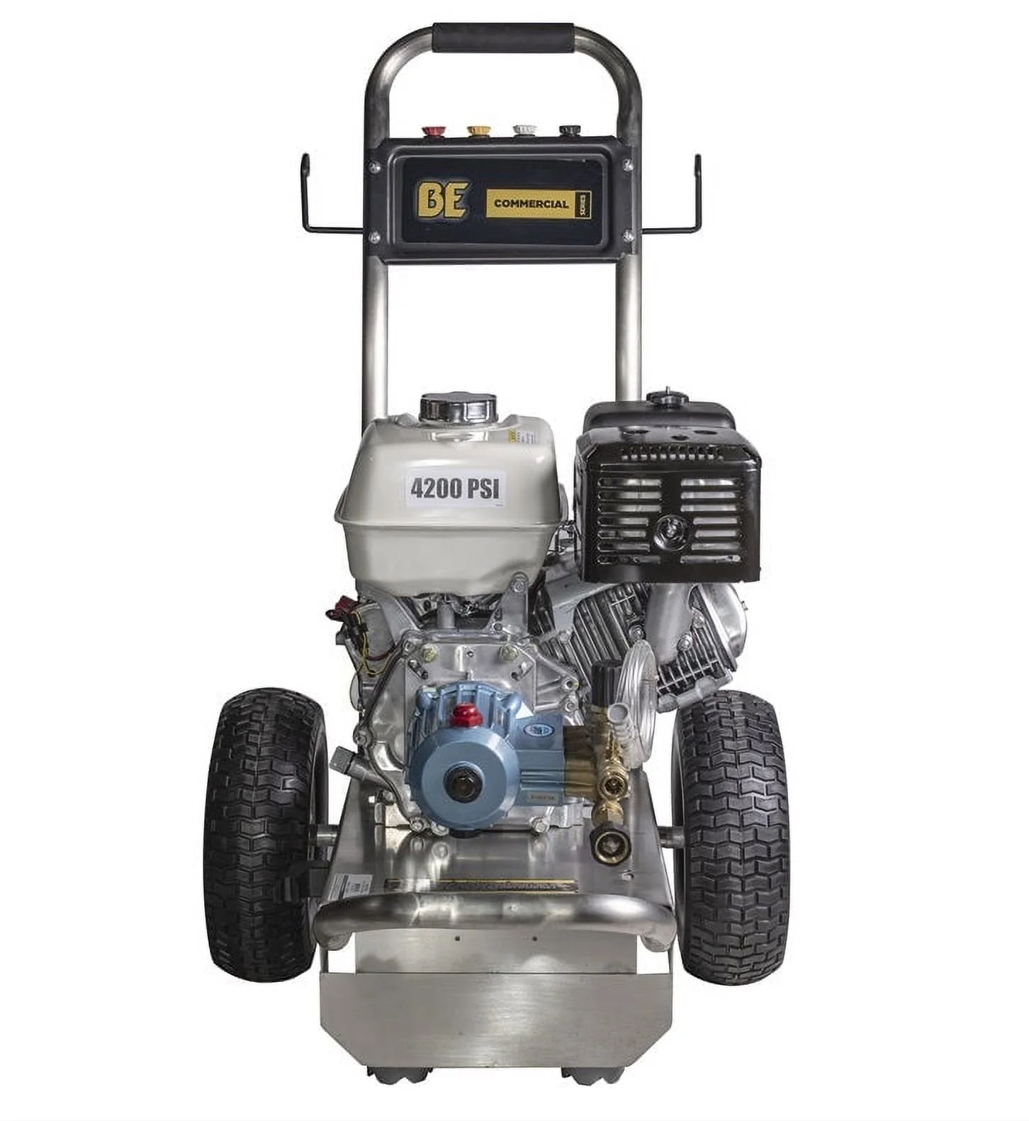 BE Power 4200 PSI  3.9 GPM Gas Pressure Washer with Honda GX390 Engine and CAT Triplex Pump