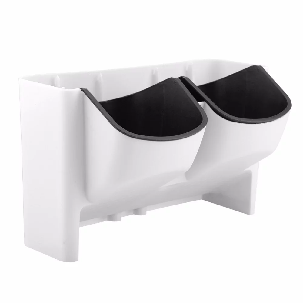 Bonsai Home Decor Stackable Garden Wall Hanging Flower Pot Planter Plant Pot WHITE