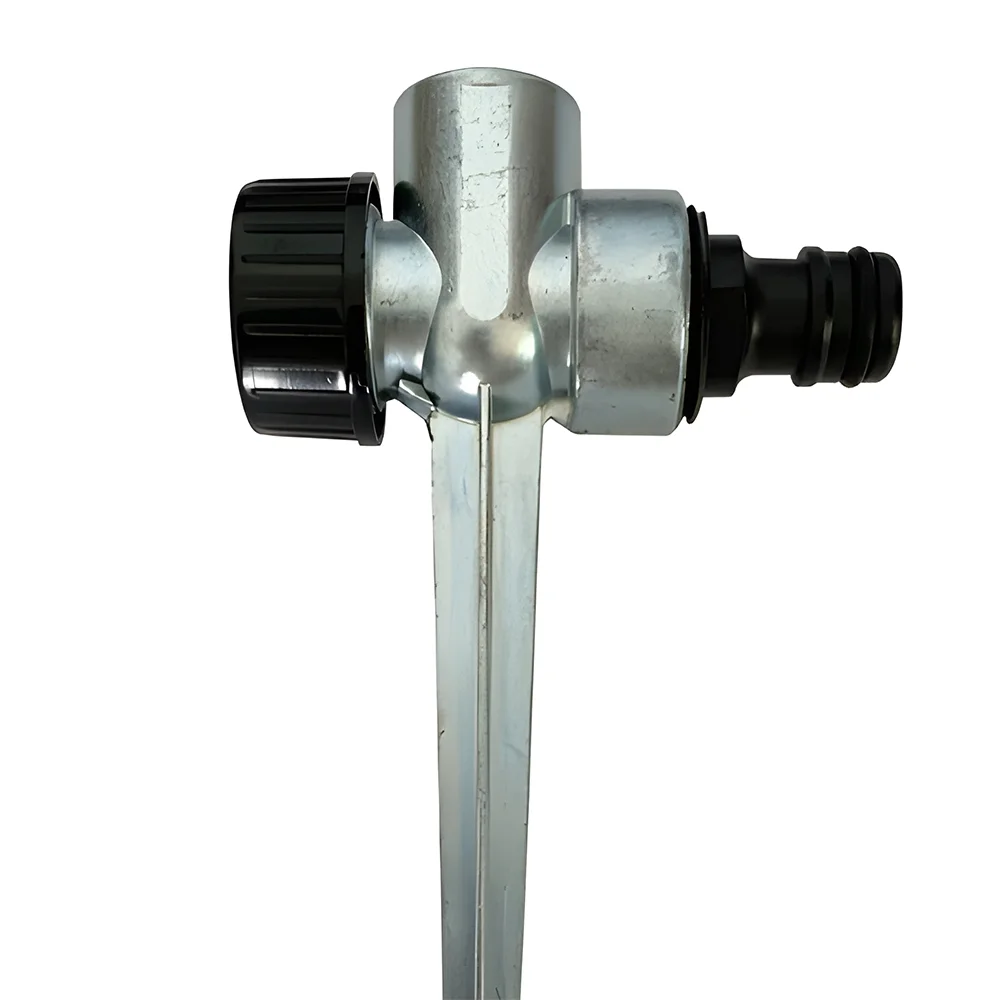 Sprinkler,Zinc Universal With Alloy Water Sprinkler On Spike Heavy Duty Area 1/2'' Sprinkler Head Sprinkler Lawn Sprinklers Qisuo Sprinkler Lawn 0- Rotate Dsfen