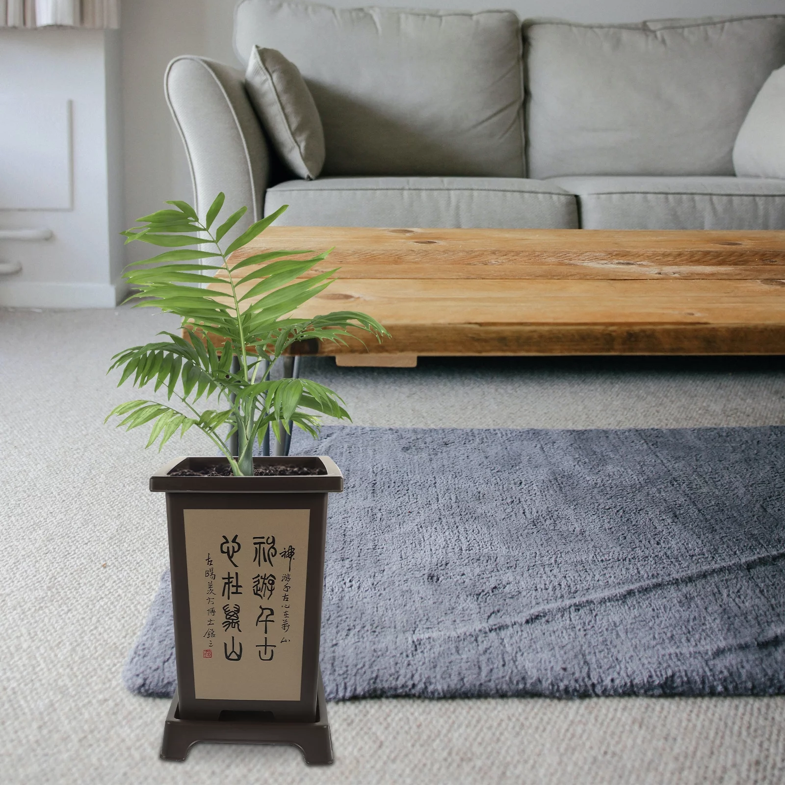 Potted Plant Orchid Cactus Pots Indoor Flower African Violet Bottom Bracket Orchids Small Plastic