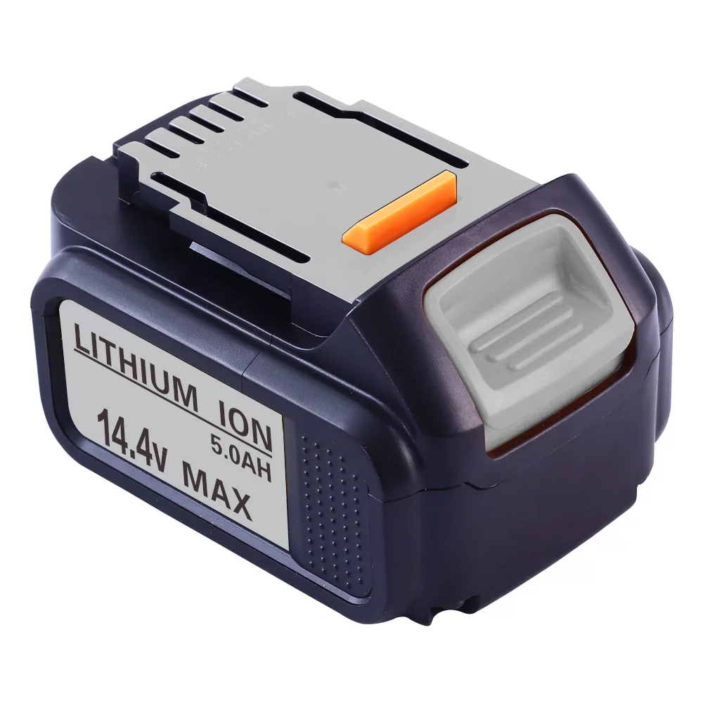 14.4V 5000mAh Lithium Battery Compatible with Dewalt 14.4V Battery DCB140 DCB140XJ DCB145 DCR027 DCF836D2 DCS332M2 DCD734C2