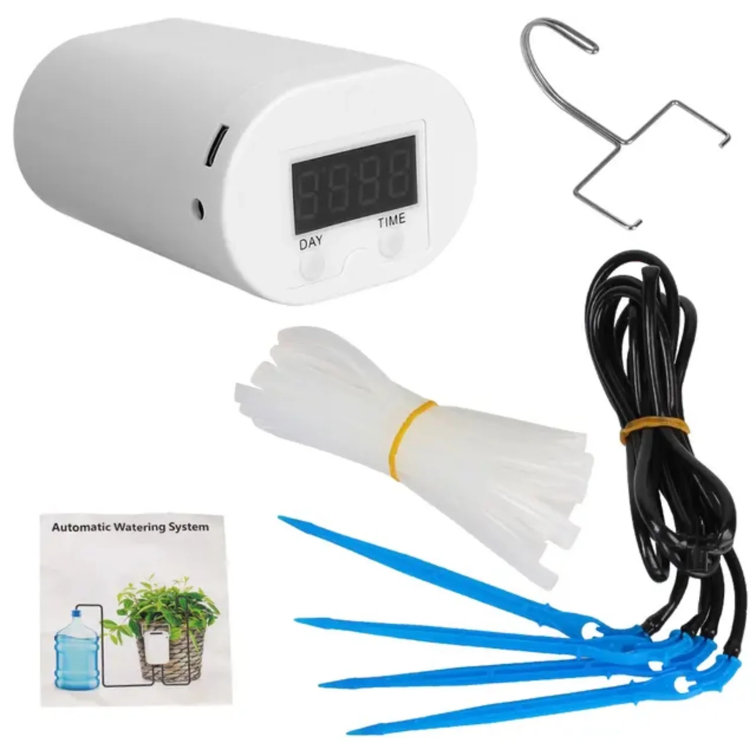 Flower Plant  Sprinkler Automatic Watering  Controller Garden Gadget Drip Irrigation Device  Timer System 8/4/2