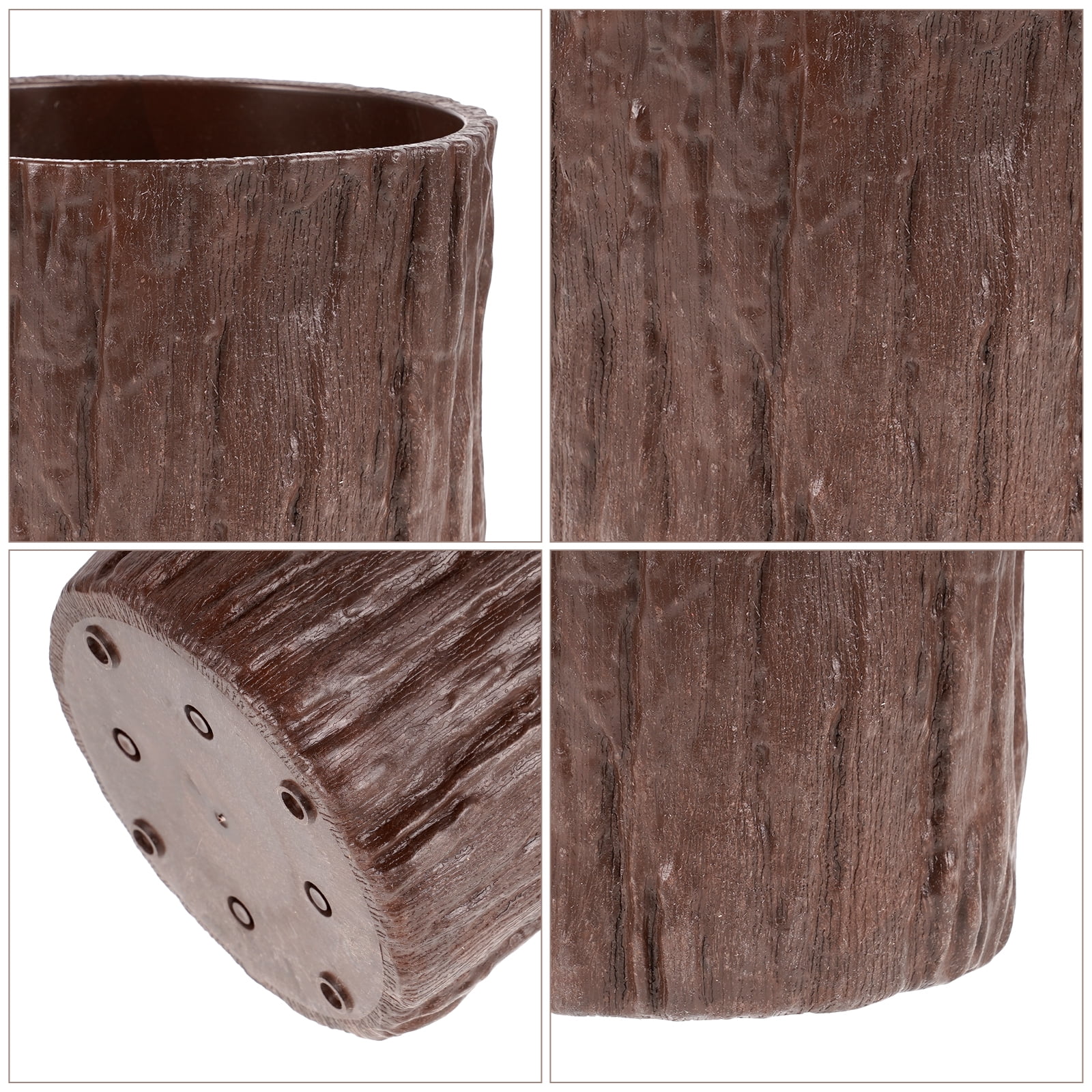 4 Pcs Plastic Plants Pots Indoor for House Flowerpot Spring Central Decorations