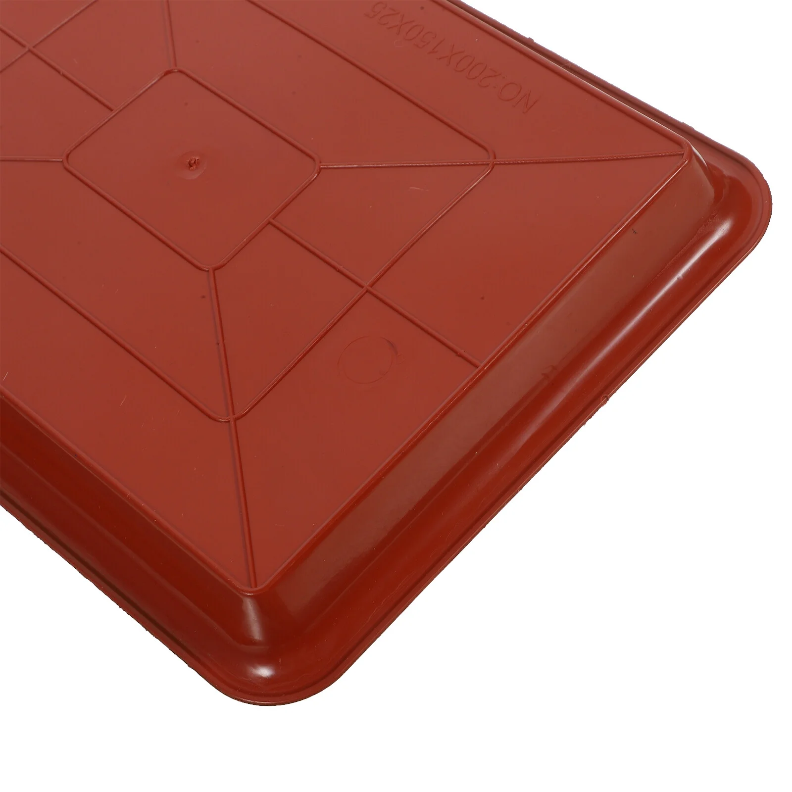 Yueyihe 10Pcs Rectangular Flowerpot Water Tray Rectangular Plant Saucer Garden Plant Pot Holder Trays