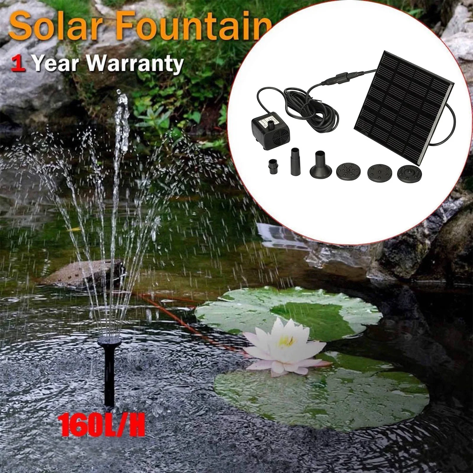 Solar Fountains Floating Outdoor Pool Water Feature Floating Fountains Floating Mat for Pool Fun Stuff for Adults And Kids Foam Swim Board Child Pool Adult for Pool Floats for Bathtub Bath