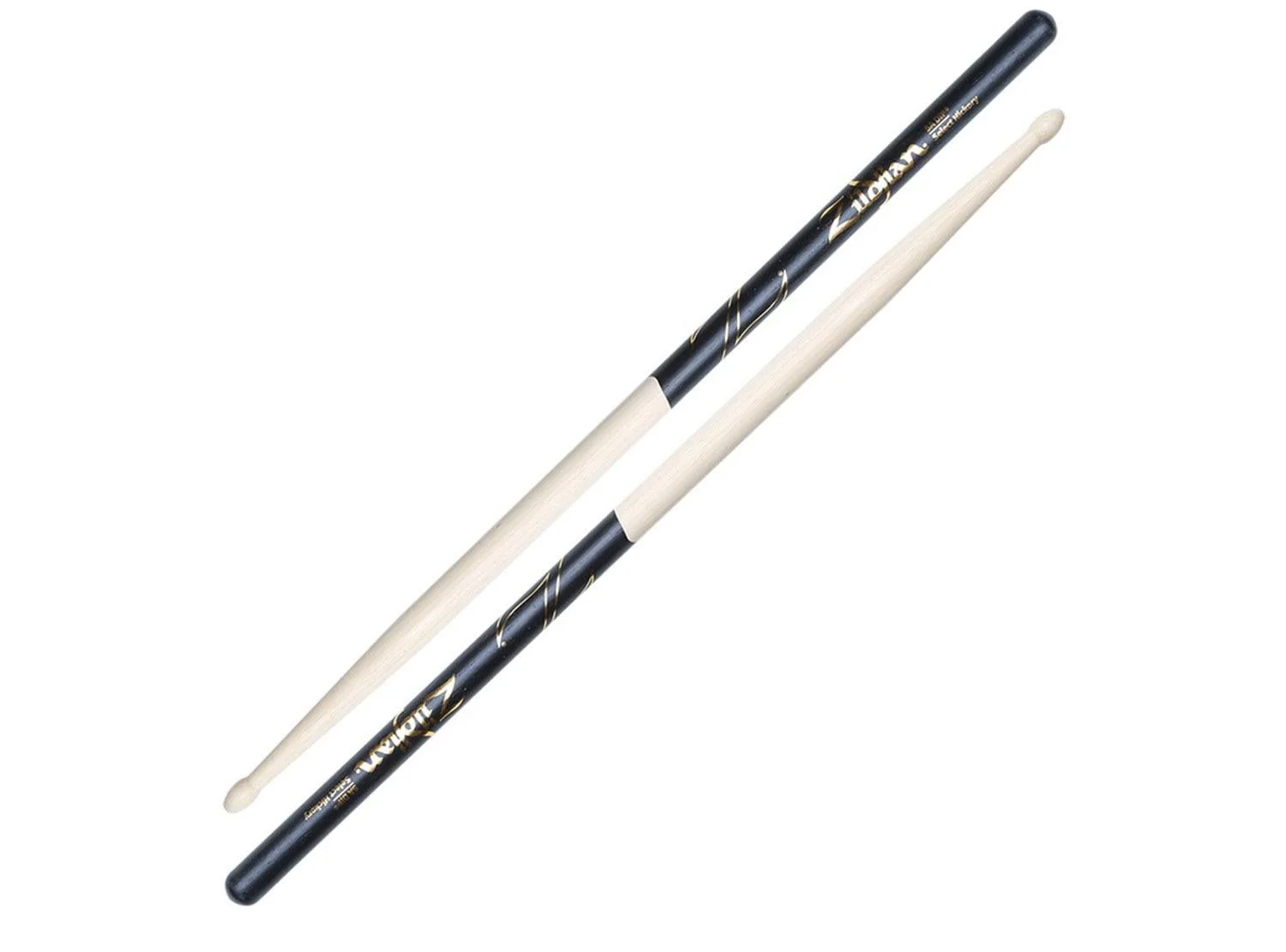 Zildjian DIP Series 5A Wood Black Drumsticks