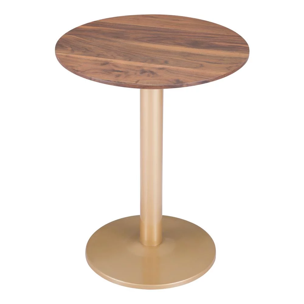 Alto Bistro Table, Brown & Gold, Belen Kox