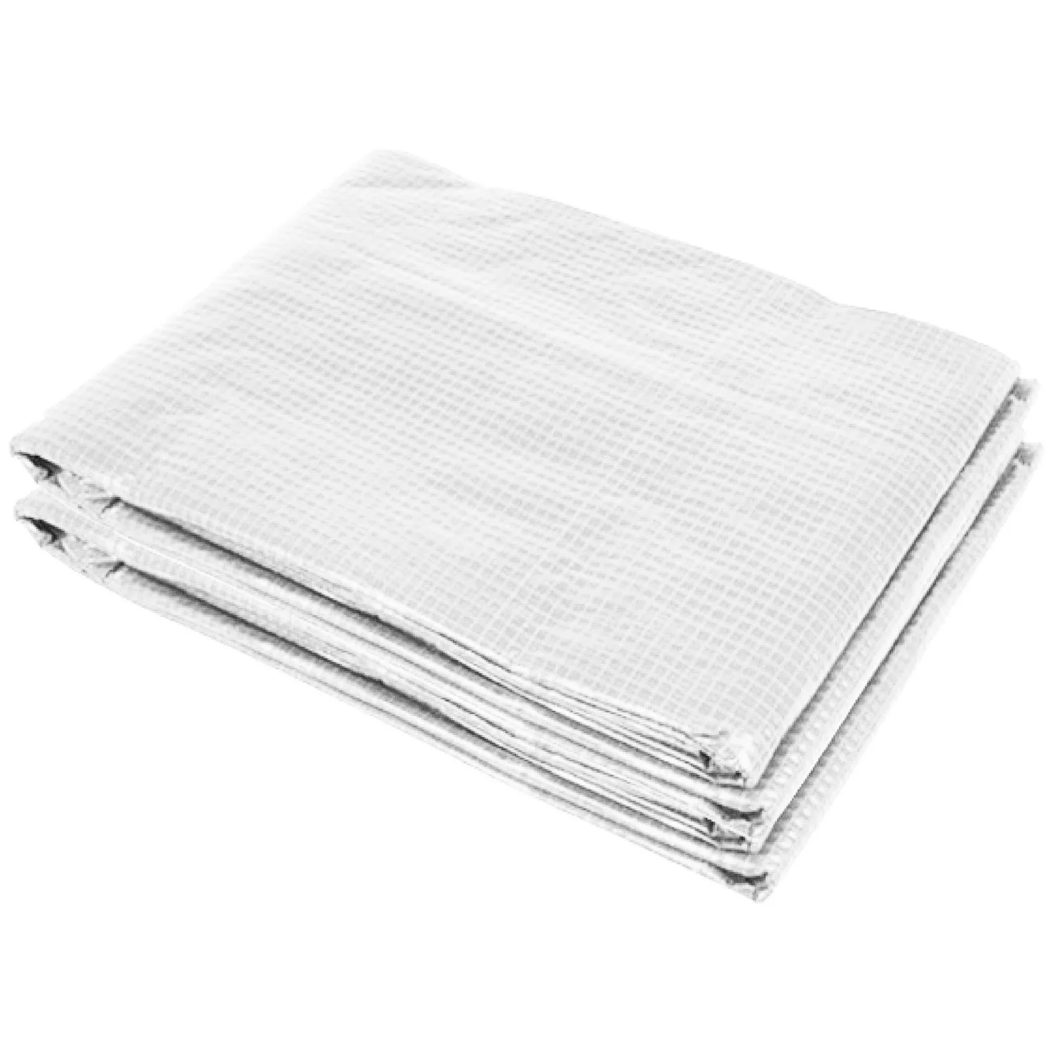 CGFHYP 9.8‘ x 6.6‘ x 6.6‘ Plastic Greenhouse Cover Replacement  Heavy Duty Waterproof Tarp for Hoop House  Sheeting with 6 Windows  Door & Reinforcement Grid