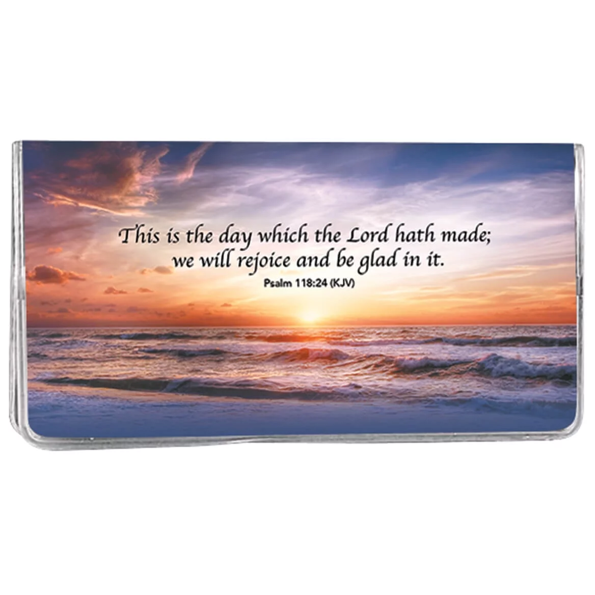 2 Yr Planner Sunset Psalm 118, 2023-2024 - Pocket Sized Calendar Ideal for Purses, Briefcases, or Backpacks – 6 ¾ inches x 3 5/8 inches
