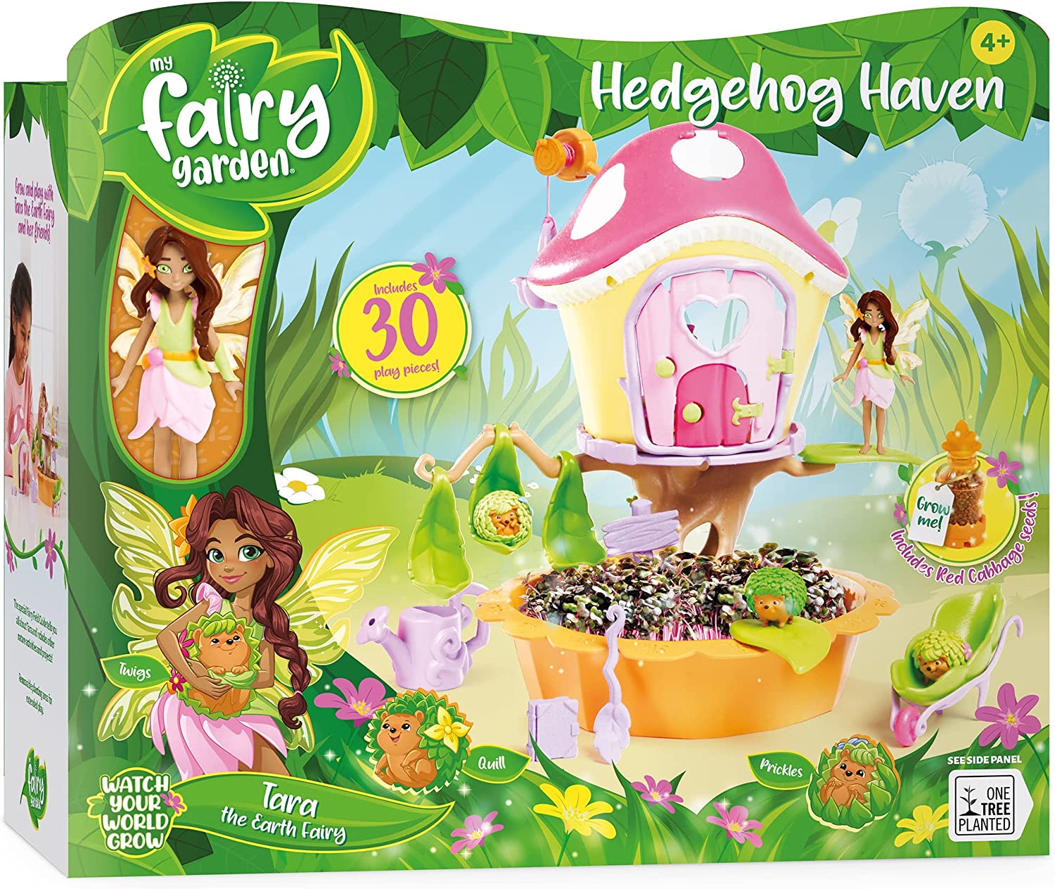 My Fairy Garden Hedgehog Haven Playset with Earth Fairy