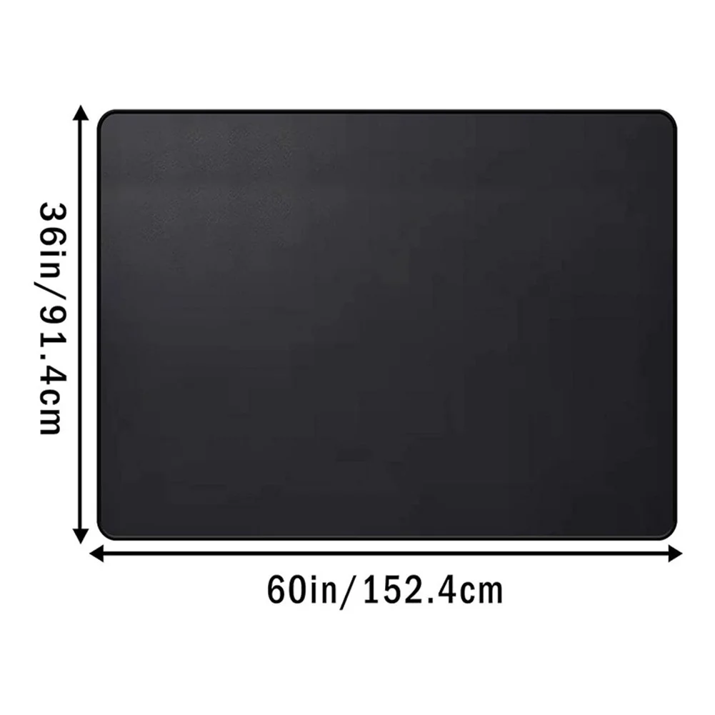 Rectangular Fireplace Fireproof Mat Portable Outdoor BBQ Mat Fireplace Hearth