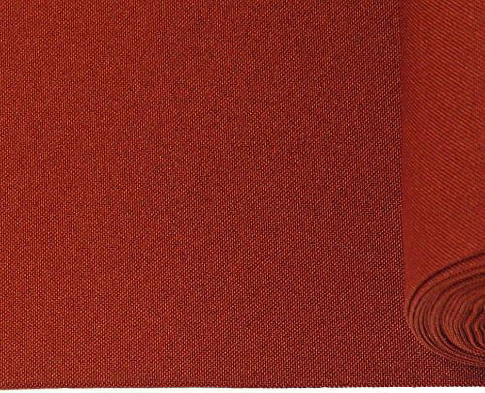 Textured Polyester Poplin Fabric, 58 Inches Wide, Over 100 Yards In Stock - 100% Textured Polyester - 5 Yard Bolt - Burgundy