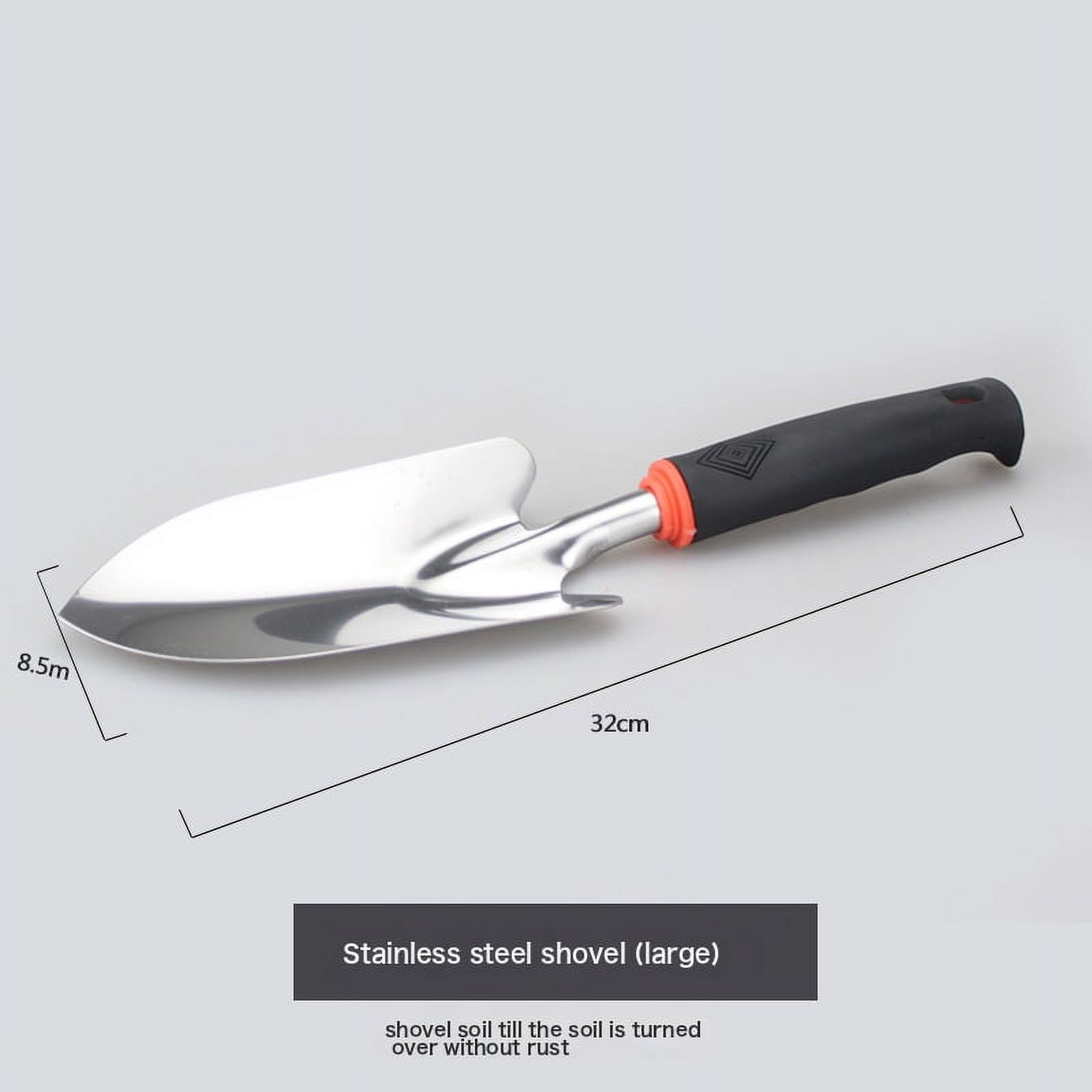 Small Black Shovel Set Of Four Gardening To Catch The Sea Tools Turning Soil Planting Tree Shovel Rake Large Shovel Hoe Planting Flowers