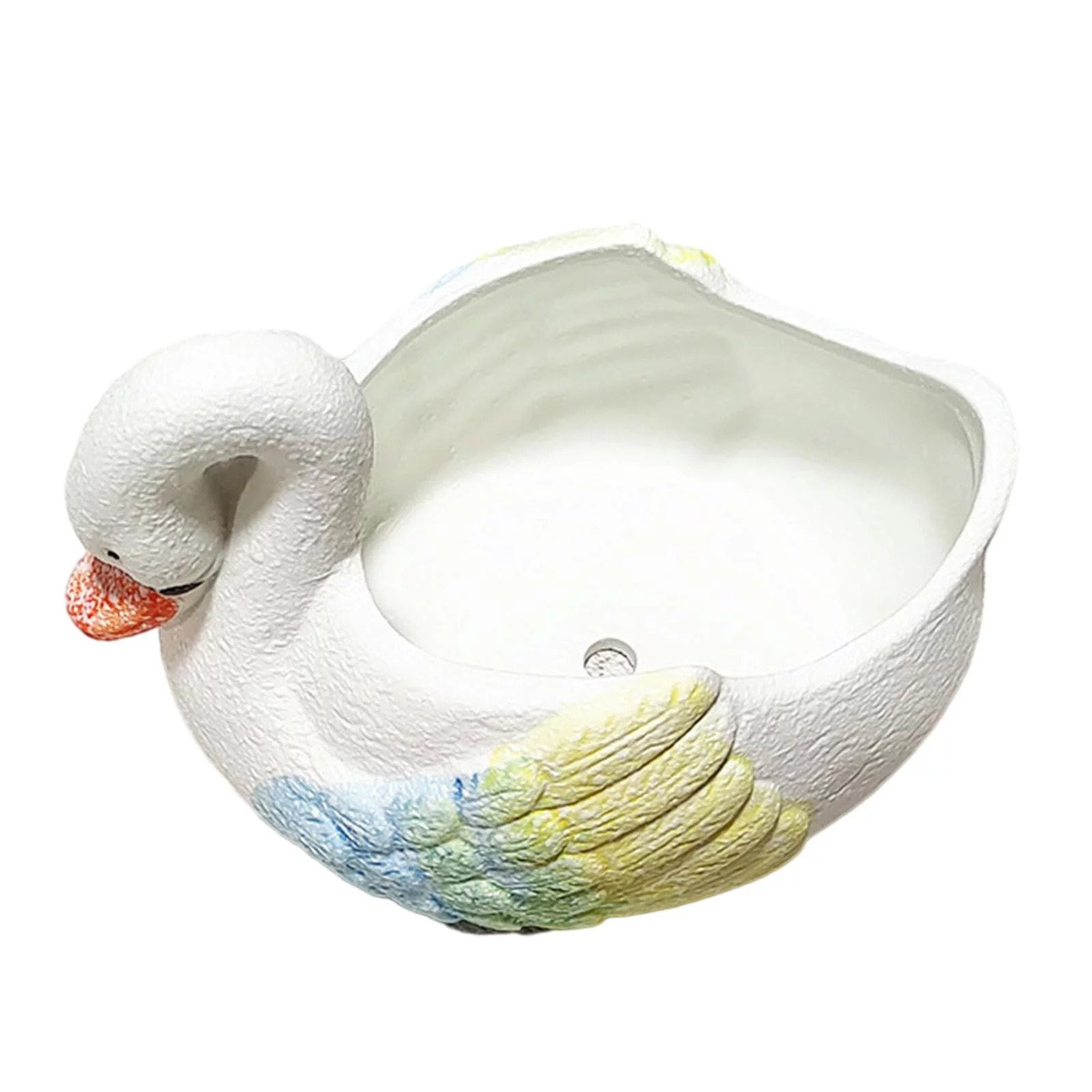 Little Swan Succulent Pot Creative Cartoon Animal for Desktop Home Balcony Garden Decoration -
