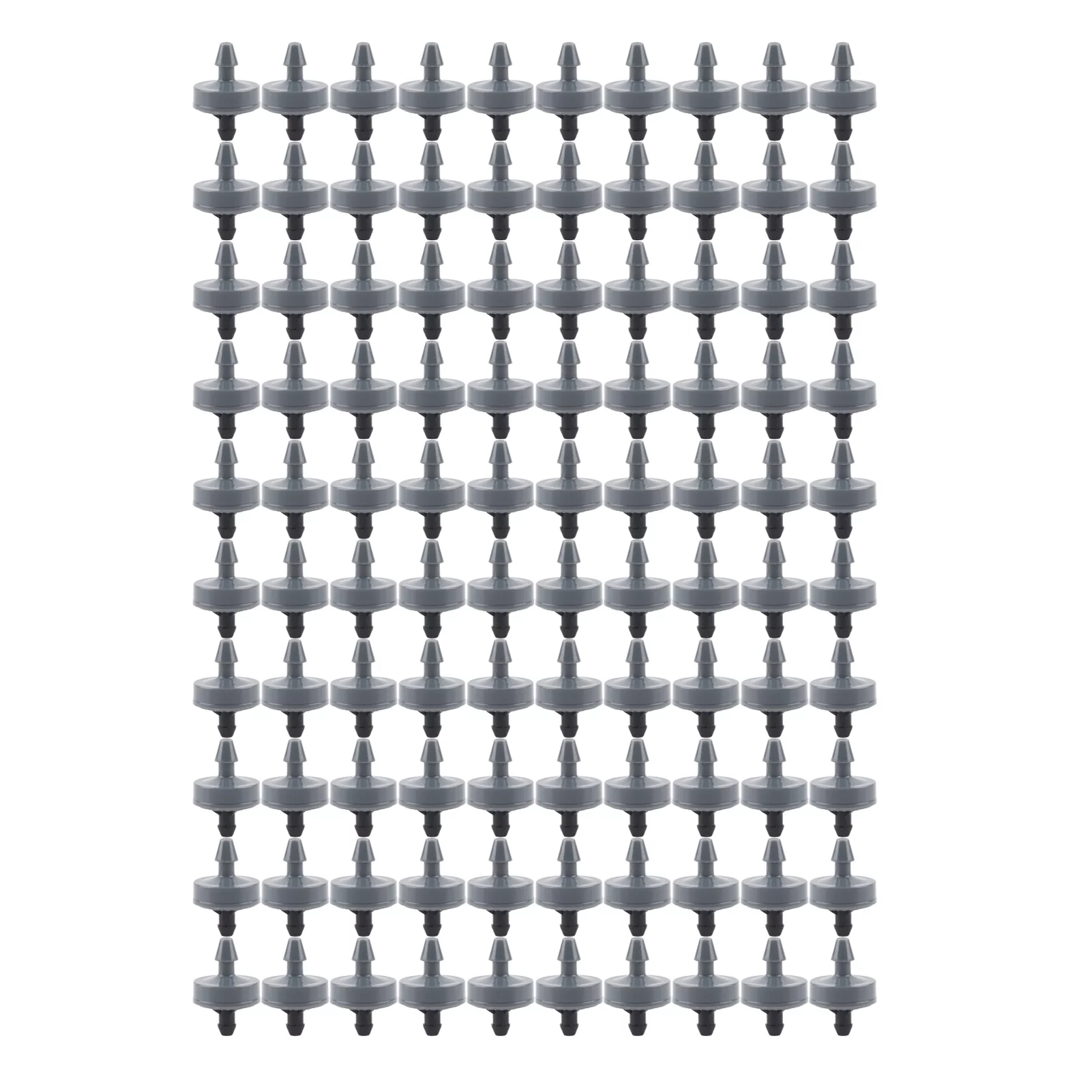 Nimomo 100PCS Irrigation Dripper Durable Drip Emitter 4L Drip Irrigation Pressure Compensating Emitter Irrigation Equipment