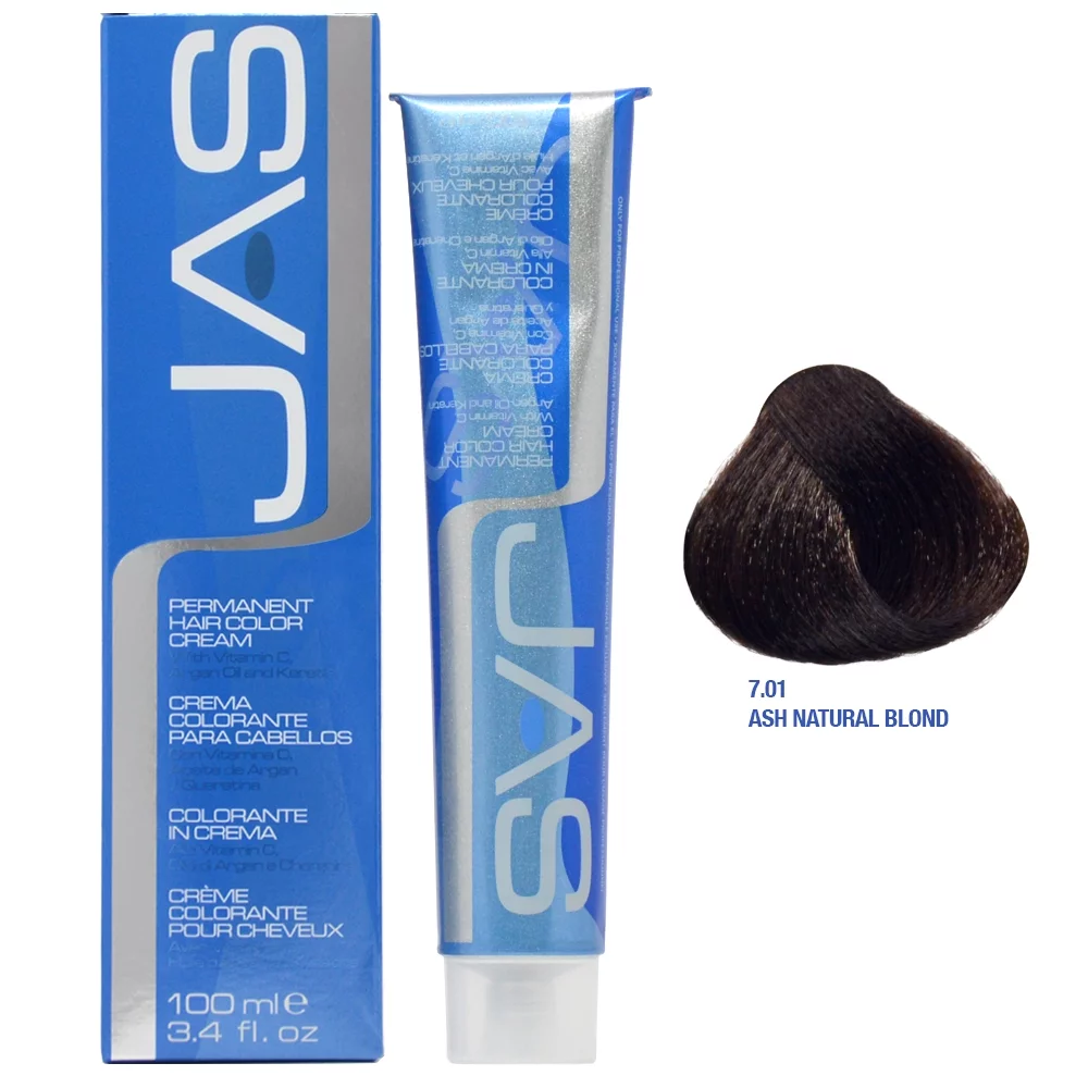 Jas Color- Ash Natural Blond (7.01)