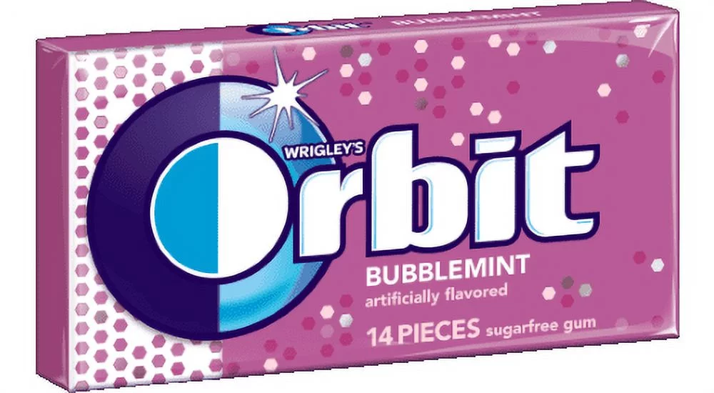 Orbit Gum Bubblemint (Pack of 3)