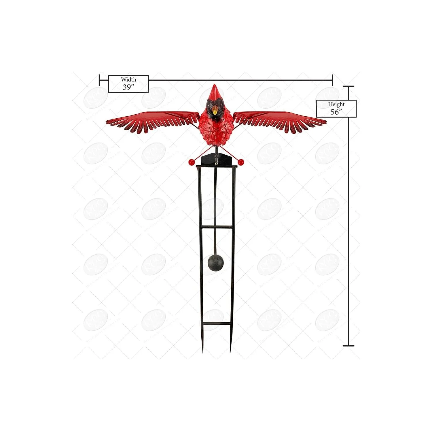 Red Carpet Studios Rocker Large Cardinal