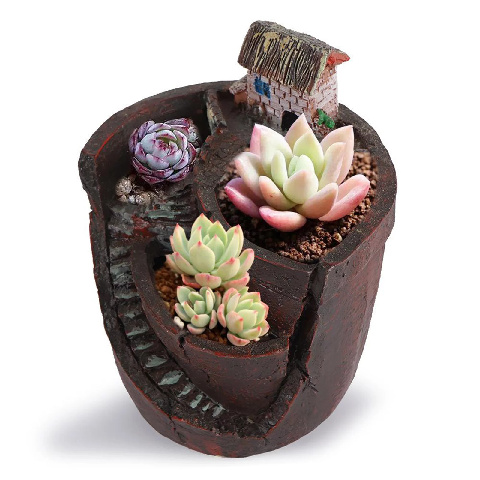 Rustic Succulent Pot Planter Flowerpot