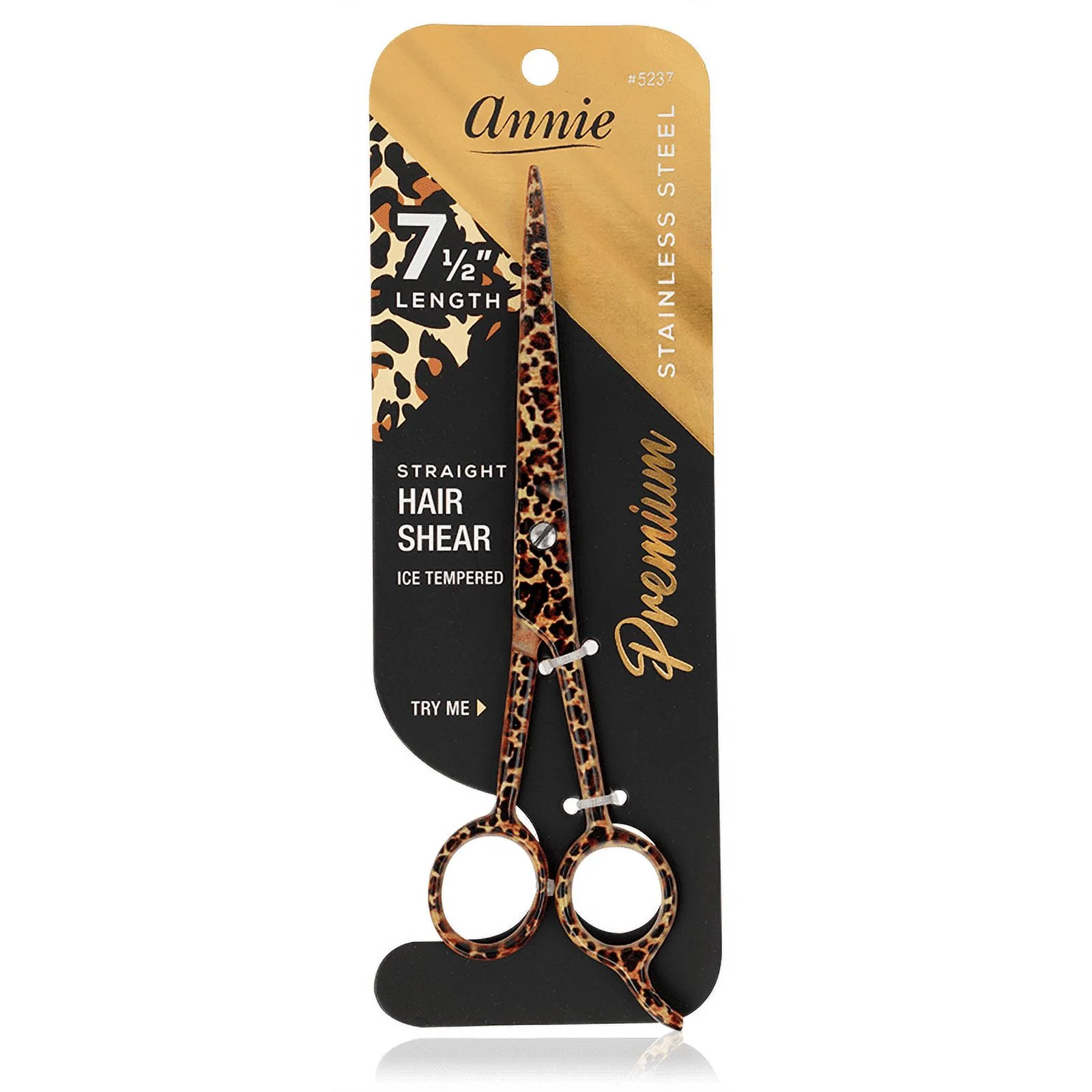 Annie Stainless Steel Straight Hair Shears 7.5