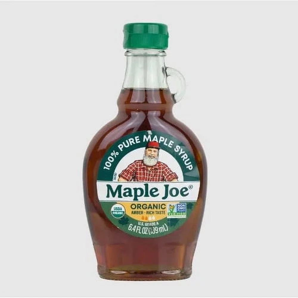 MAPLE JOE SYRUP MAPLE AMBER ORG 6.4 FO - Pack of 12