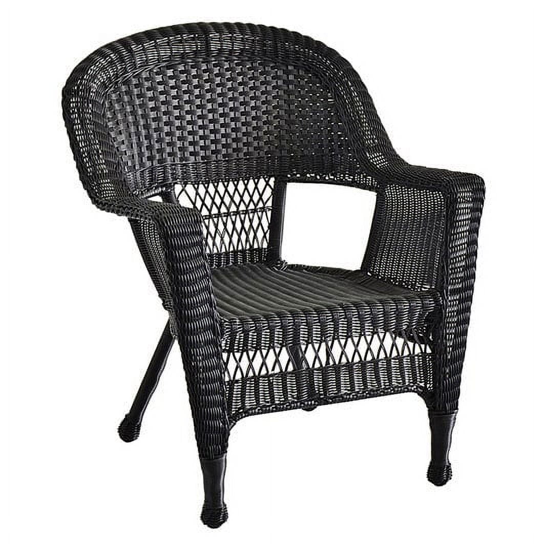 Jeco W00205-C-4 Honey Wicker Chair - Set 4