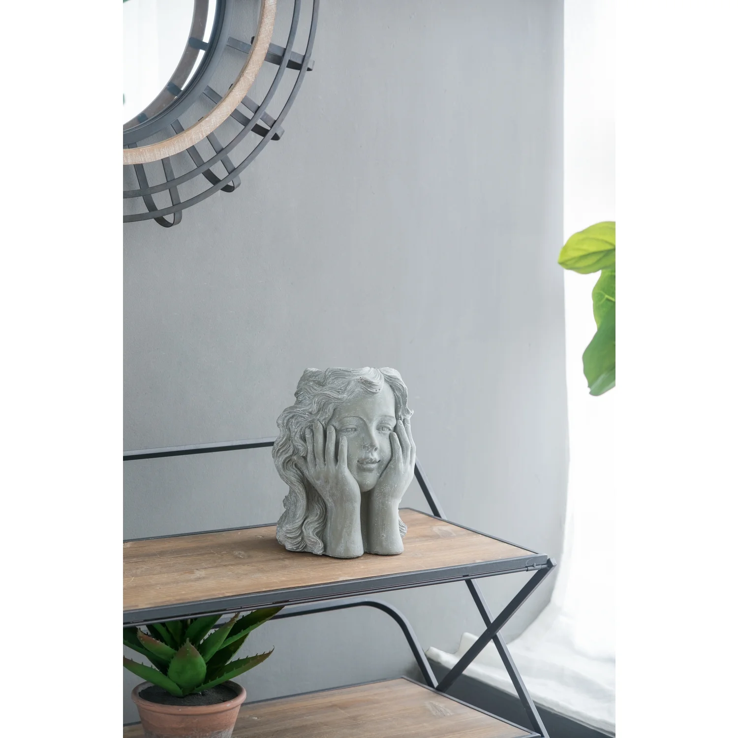 A&B Home Girl Statue Planter - 9