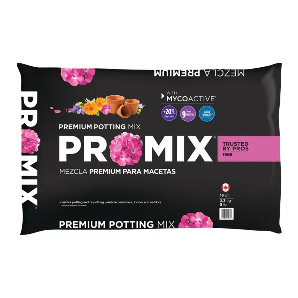 Pro-Mix 1016010RGCE Premium Potting Mix, 16-Quart, Each