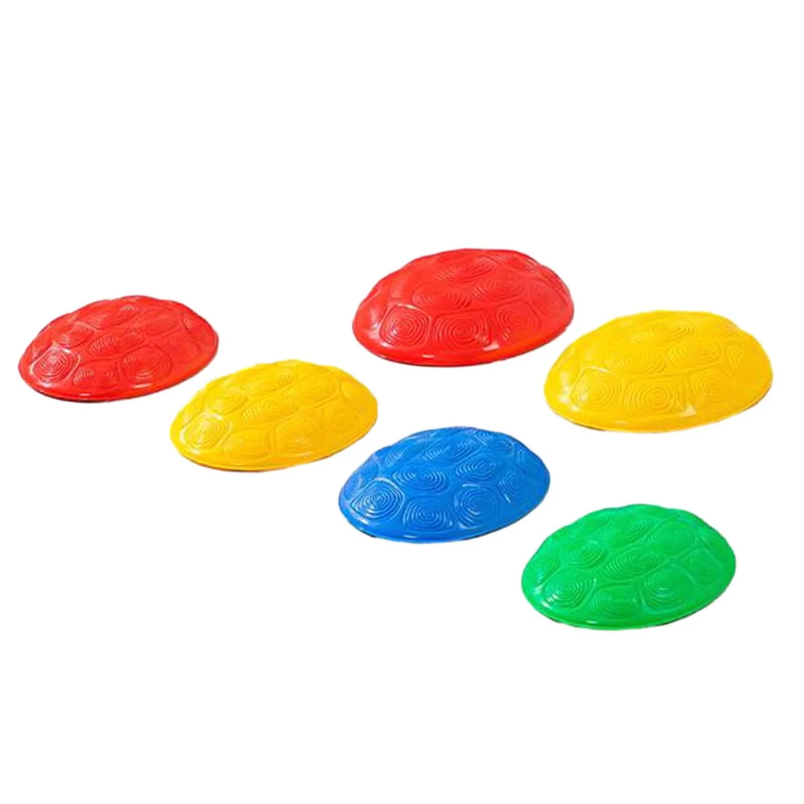 Kids Stepping Stones, Balance River Stones, Indoor Outdoor Playing Equipment, Obstacle Courses Sensory Balance Block for Coordination Indoor 6Pcs