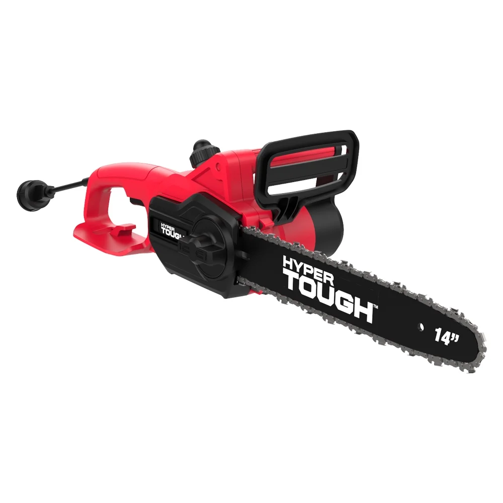 Hyper Tough 9 Amp Electric 14 inch Auto-Oiling Chainsaw HT10-401-002-03