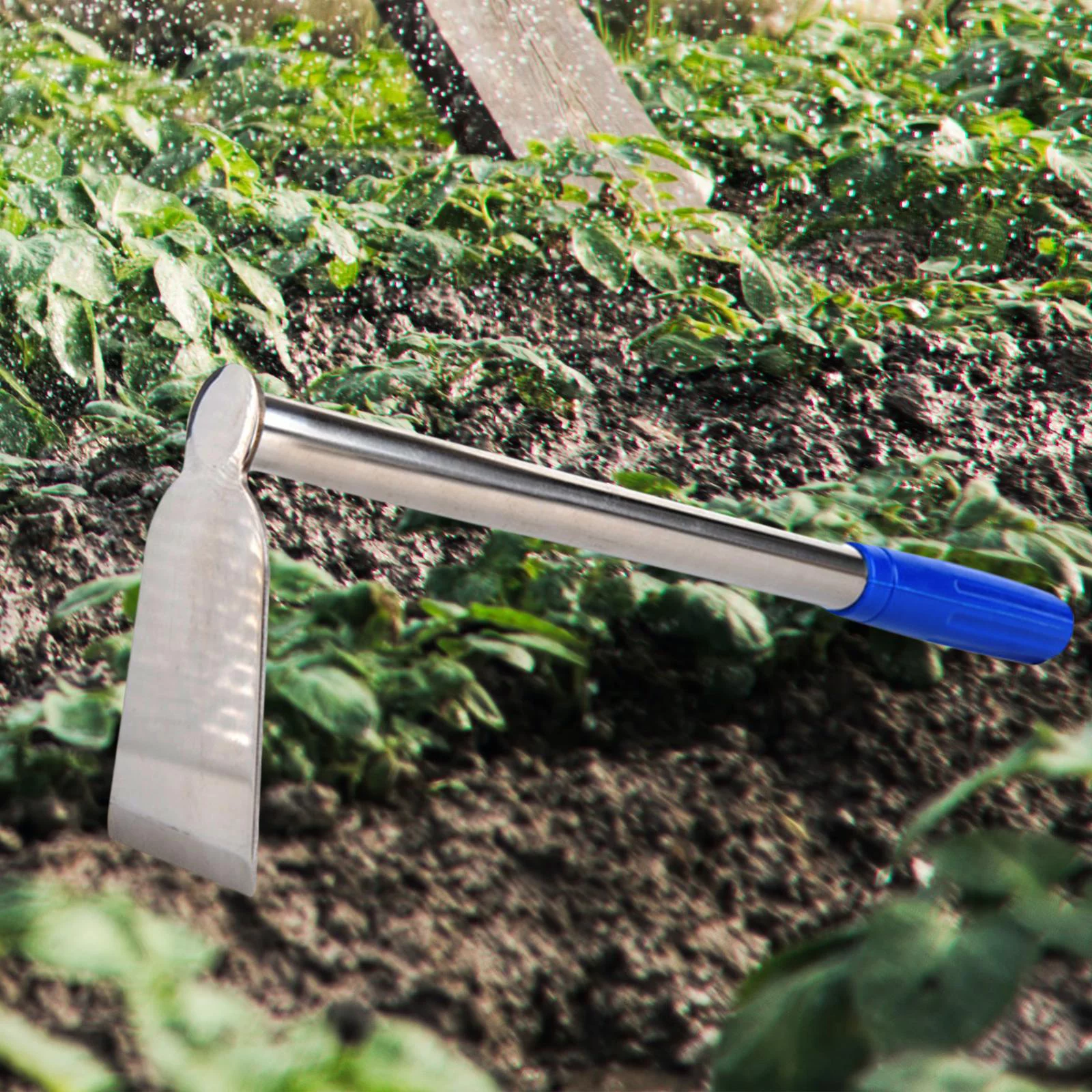 Garden Hoe Hand Tool Home Weeding Planting Gardening Tool Loosening Hand Weeding Wide hoe