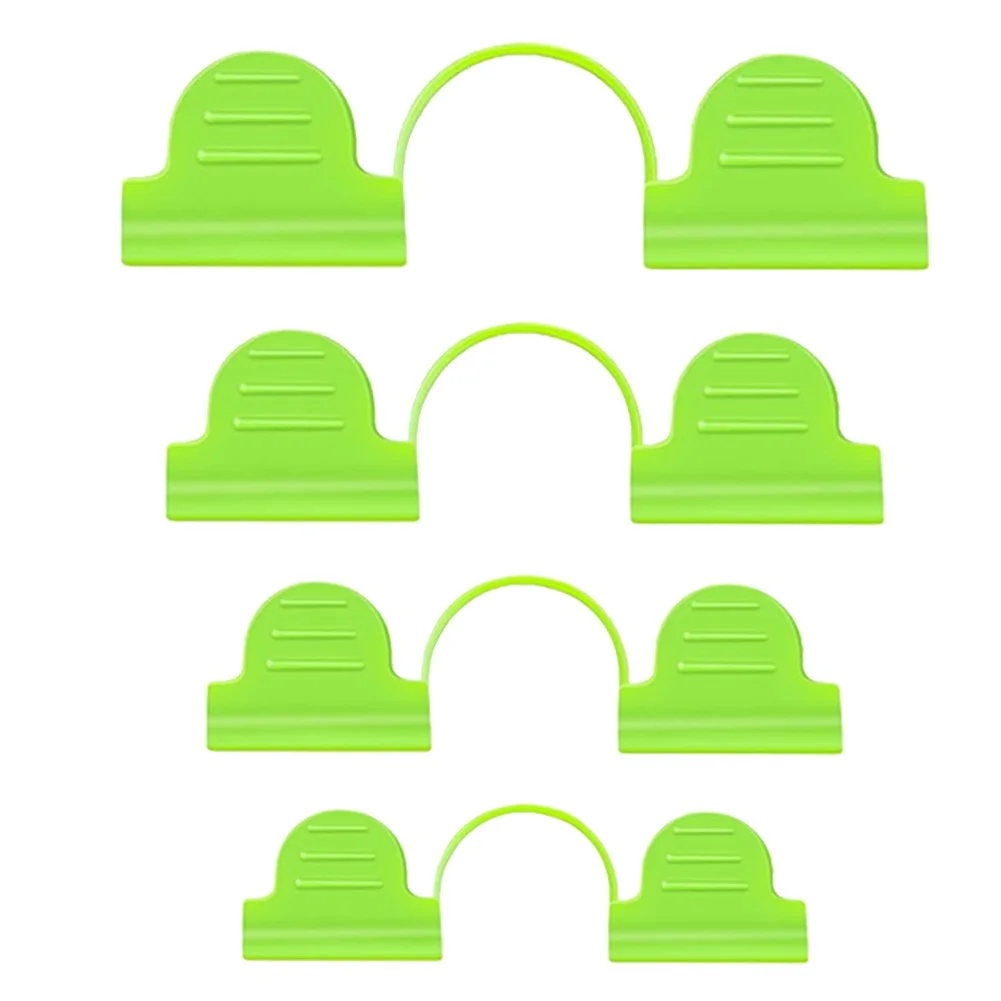 100 Pcs Plastic Greenhouse Clamps for Secure Fastening and Long-Lasting