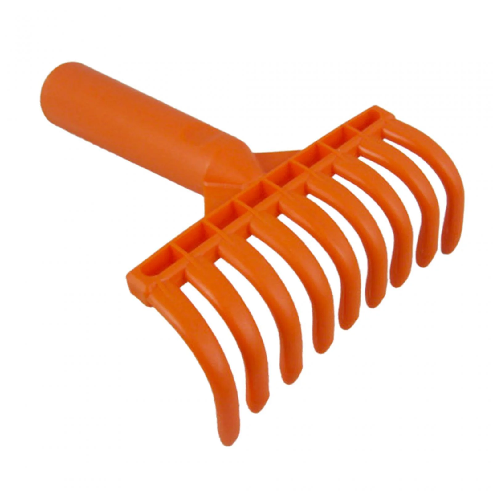 koolsoo Small Yard Leaf Rake Hand Rake Claw Lightweight Ergonomic Reusable Garden Rake Tool Leaf Grass Rake Leaves Clean up of Plants