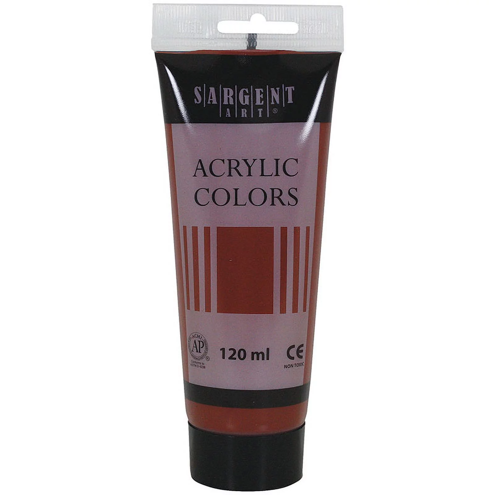 Acrylic Paint Tube, 120 ml, Venetian Red | Bundle of 5 Each