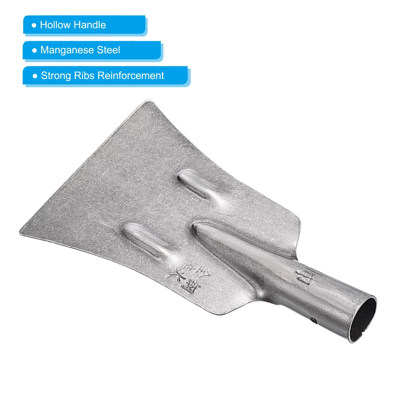 Uxcell 10 Inch Garden Shovel Outdoor Cleaning Spade Weeding Shovel Steel Flat Ice Shovel Lawn Trowel