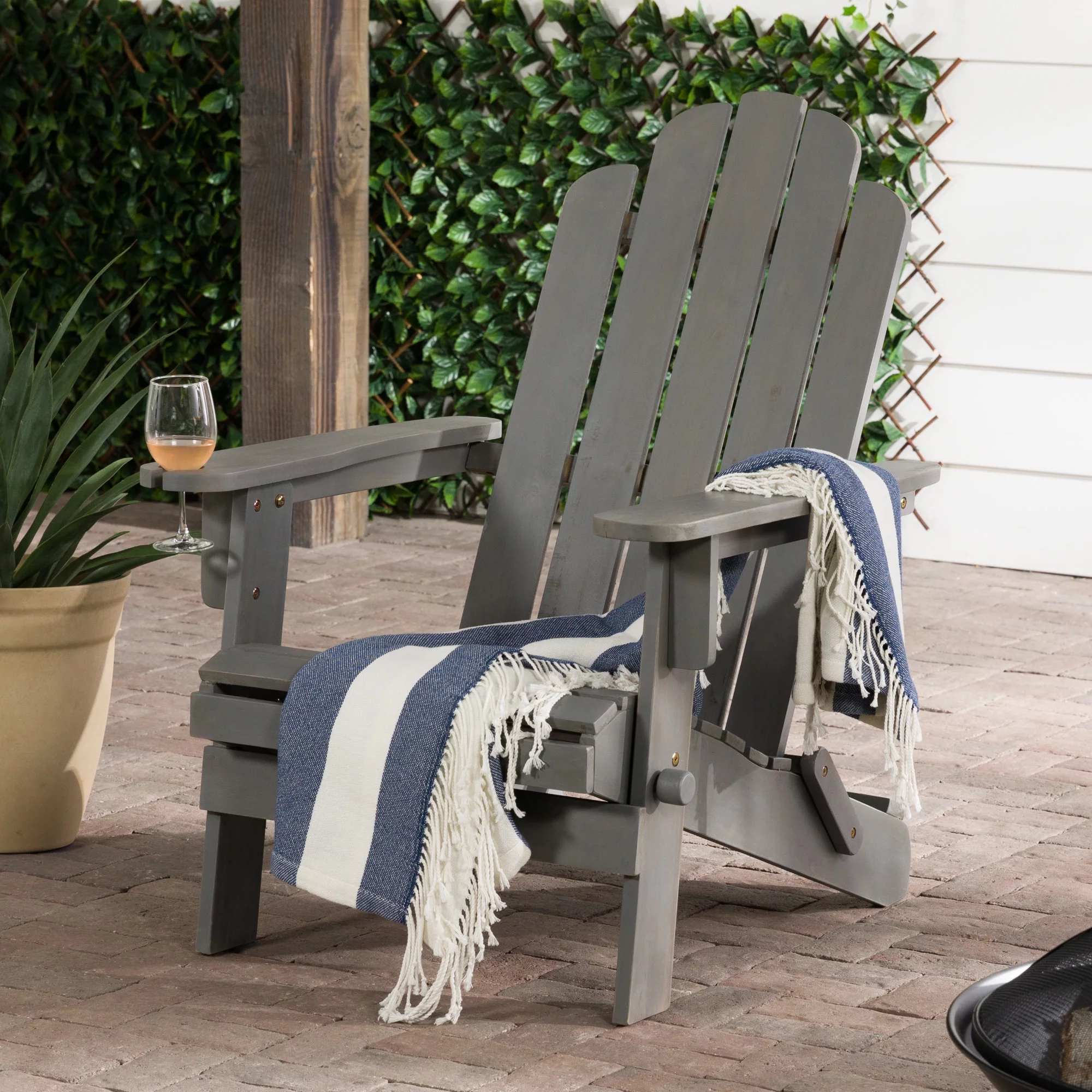 Adirondack Chair - Gray Wash