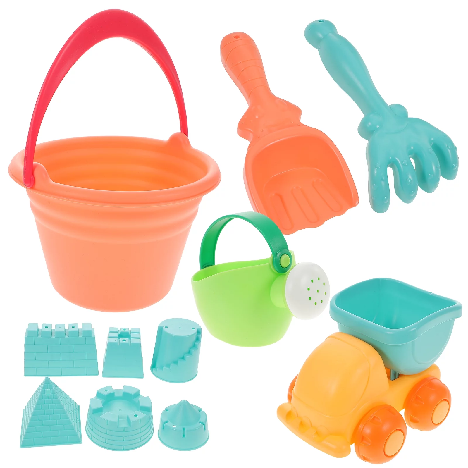 Gongxipen 1 Set Summer Beach Toys Baby Toys Bucket Sand Toys Bath Toys Plastic Plaything