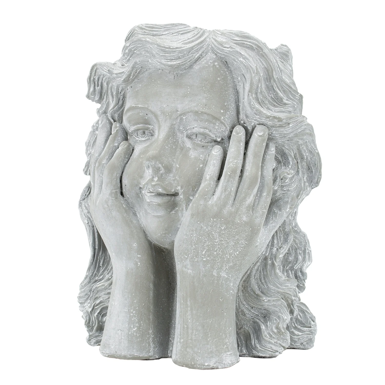 A&B Home Girl Statue Planter - 9