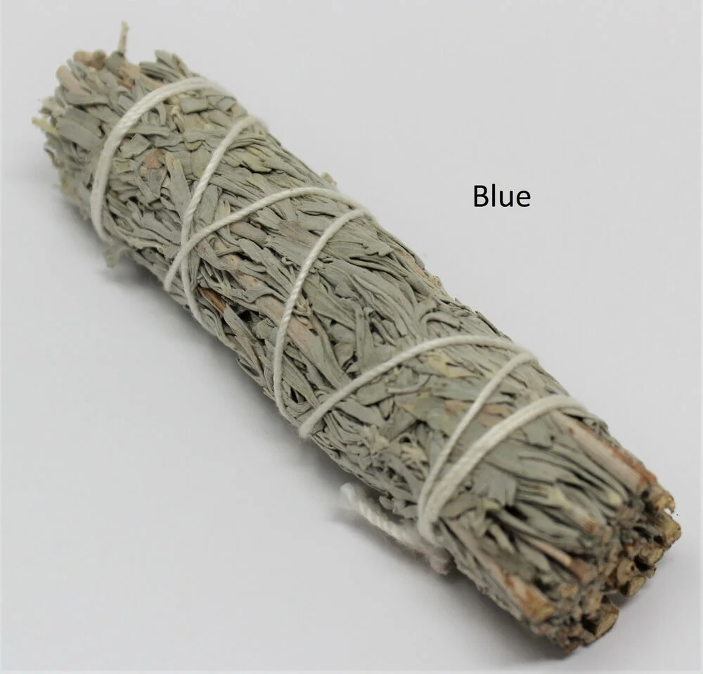 Palo Santo & Sage Smudge Stick SAMPLER Set Blue Black Cedar Juniper Yerba