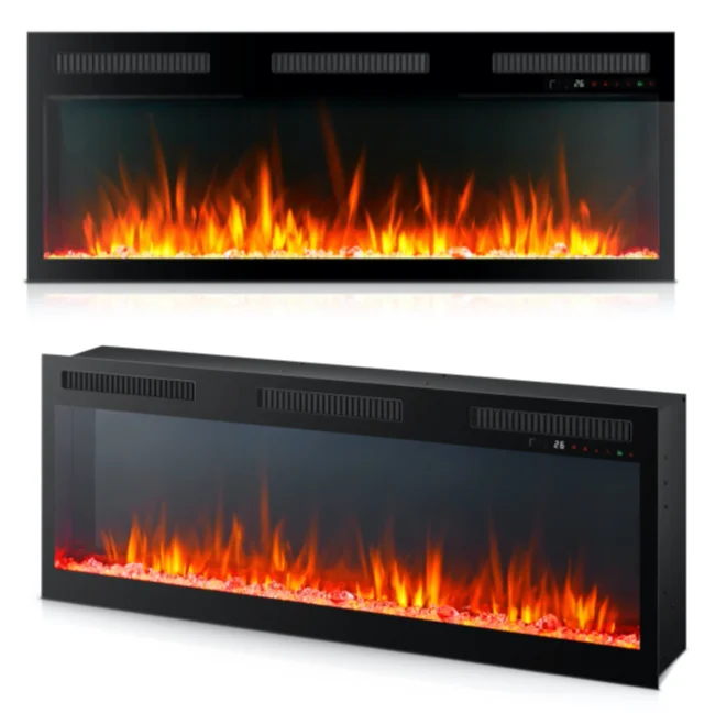 DeeHome 50 Inch Fireplace Insert - 5022-CR