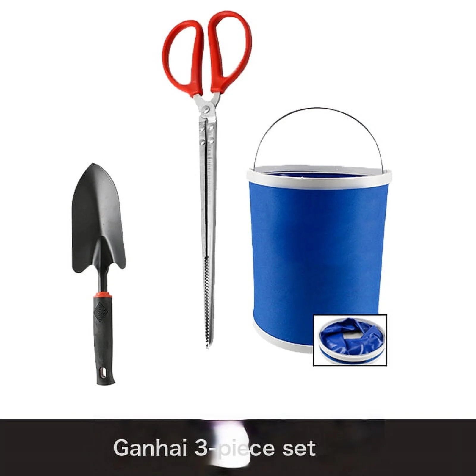 Gardening Flower Loosening Shovel Three Sets Of Travel Beach Sea Tools Digging Sand Rake Hoe Small Iron Yiho