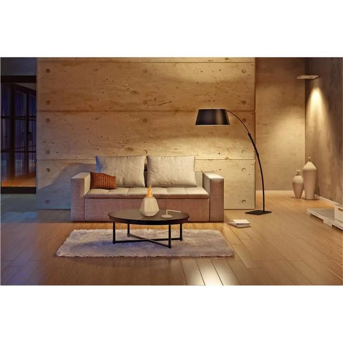 Anywhere Fireplace 90257 Brooklyn Tabletop Fireplace, Beige