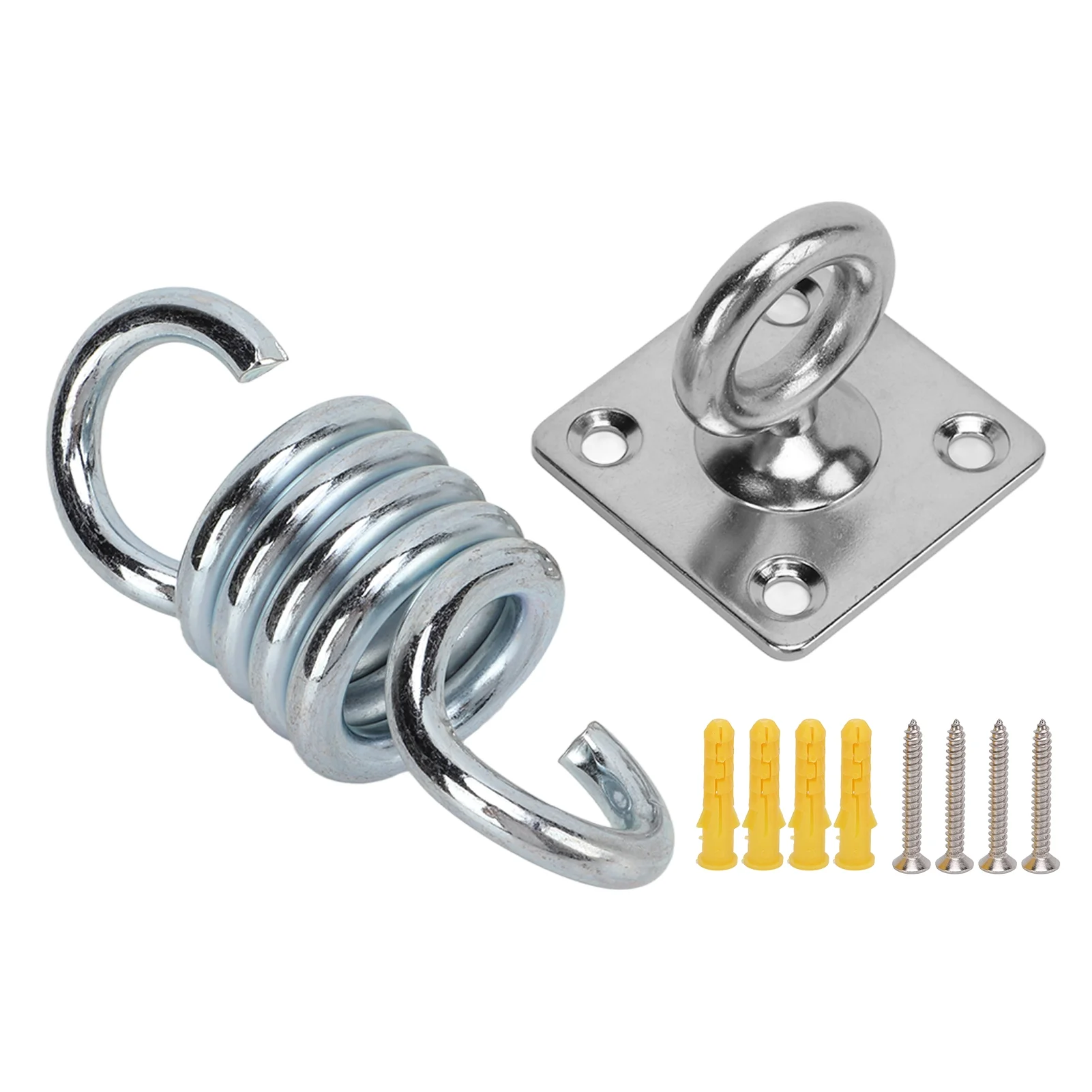 DEWIN Stainless Steel Hammock Bracket Suspension Hook Swing Hanger Buckle Ceiling Mount Kit