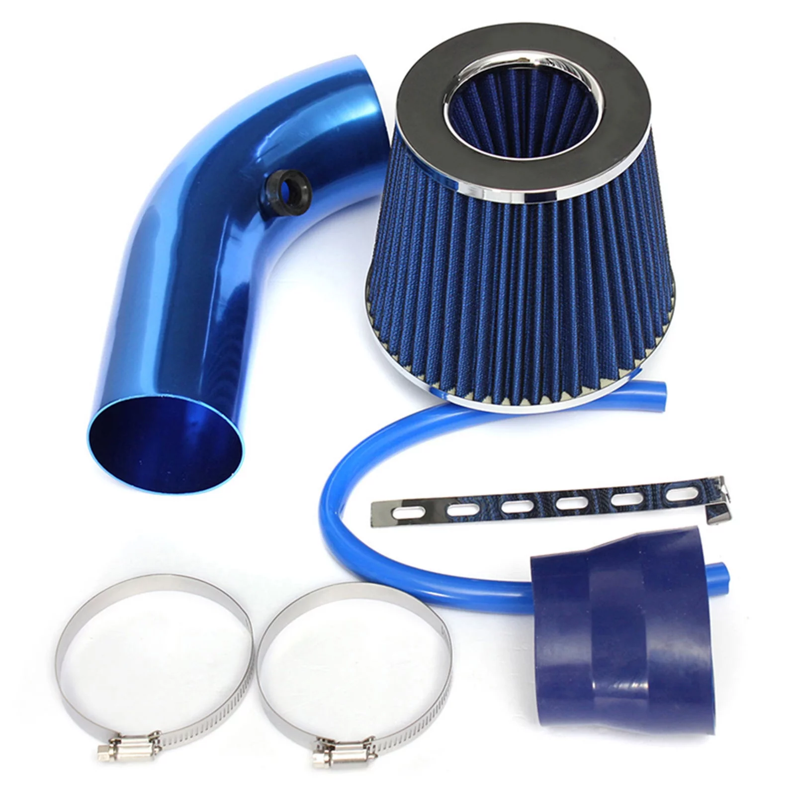 Air Intake,Universal Car Cold Air Intake Car Cold Air Intake 64-76mm/3'' Universal Induction Pipe Intake 64-76mm3'' Universal Buzhi Huiop Intake Universal Air
