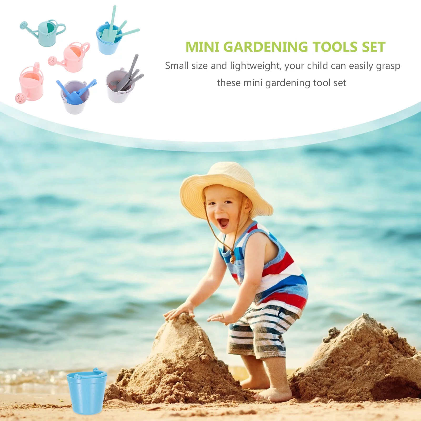 Qumonin Kids Gardening Beach Sand Water Play Toy Set