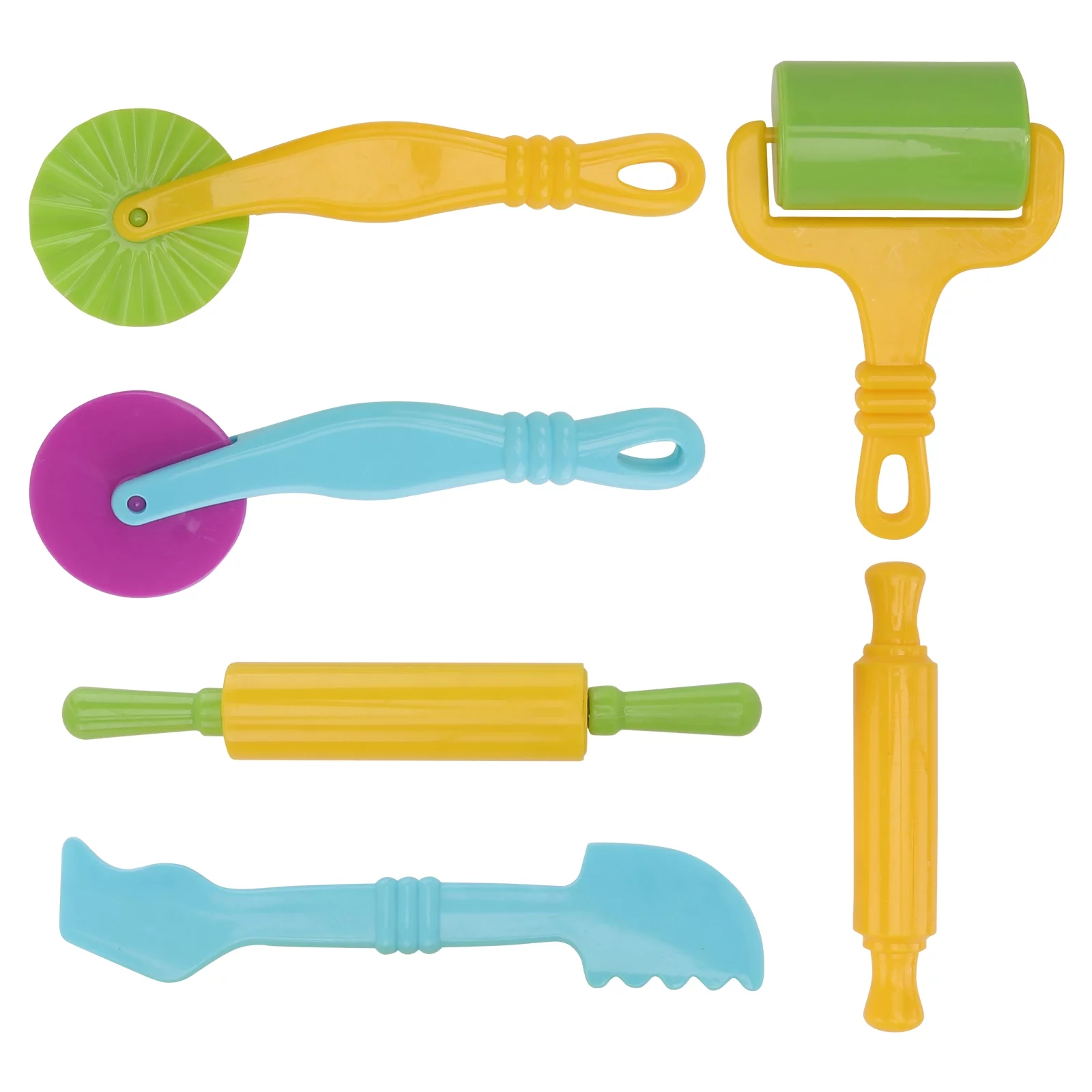 NUOLUX  Clay Tools Children Set Dougheducational Molds Kit Toys Diy Decompression Mold Mud Color Tool